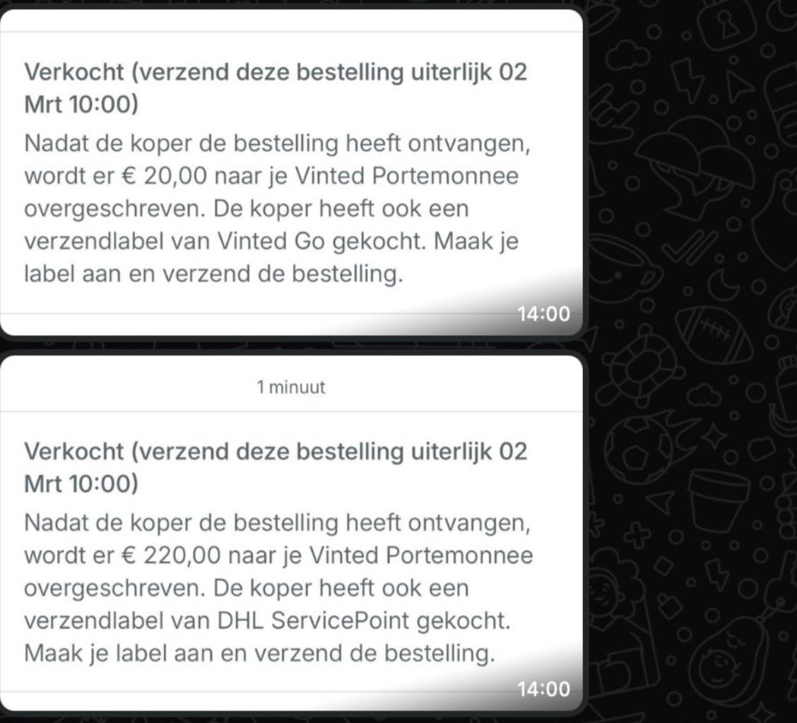 WhatsApp-bericht van een tevreden cursist