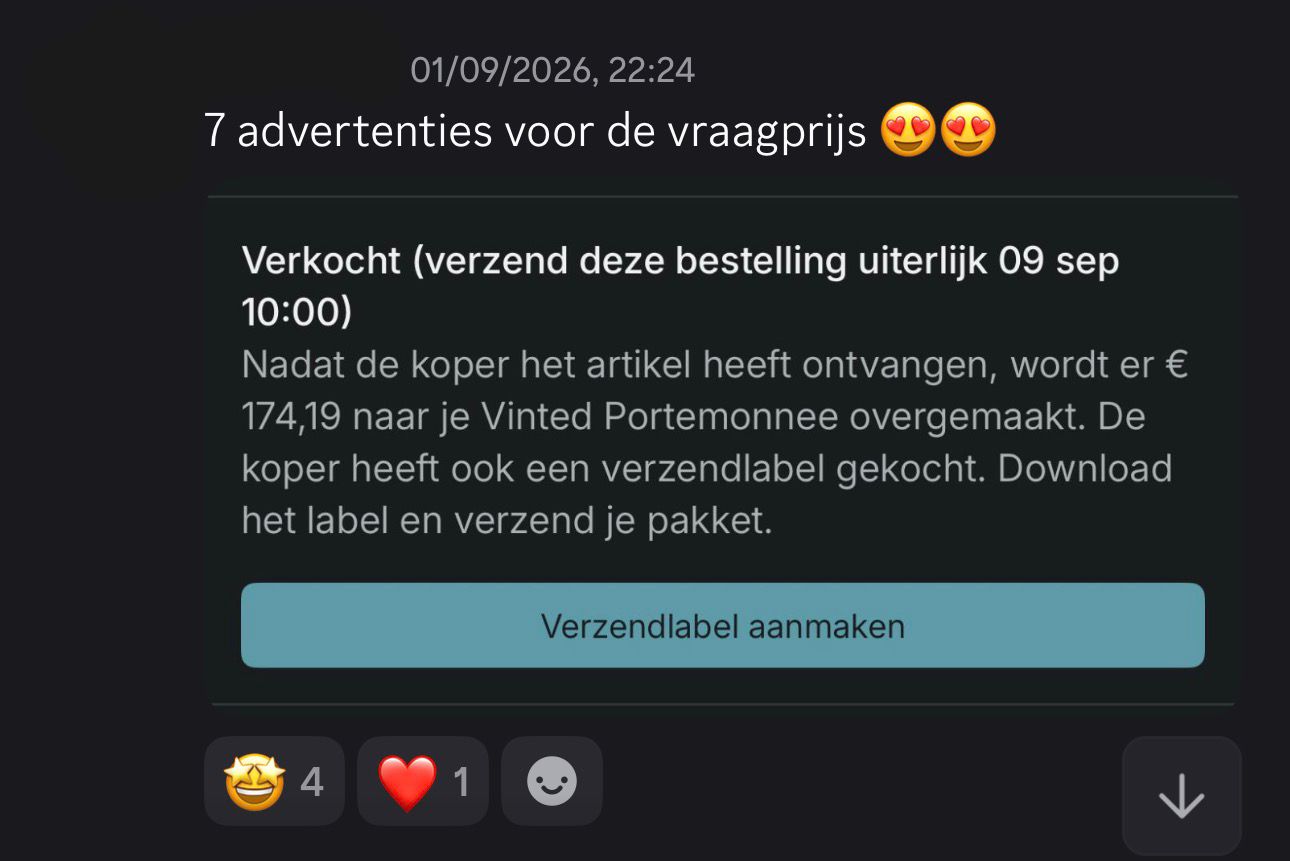 WhatsApp-bericht van een tevreden cursist