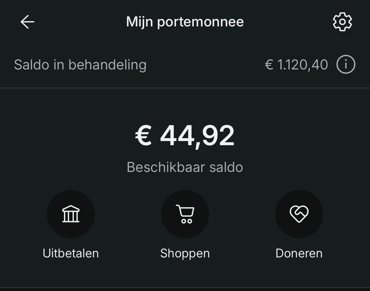 Maand 3 — Vinted bewijs